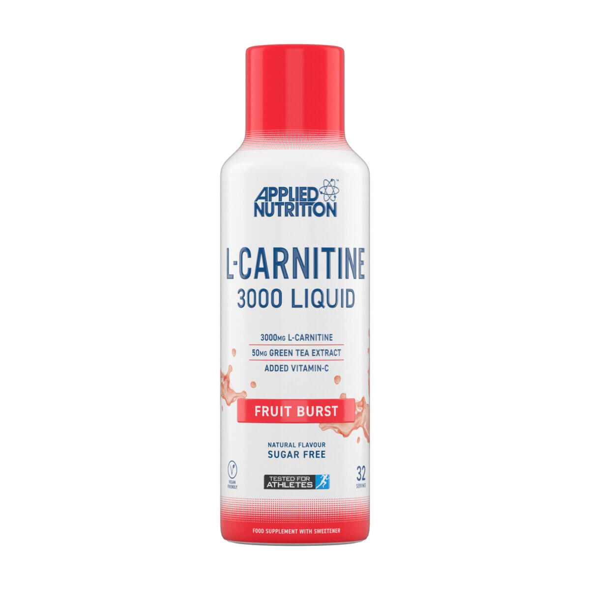 Applied Nutrition - L-carnitine - L-carnitine Liquid 3000 - Éclats De Fruits 480ml - L-carnitine - Taille Unique - Decathlon