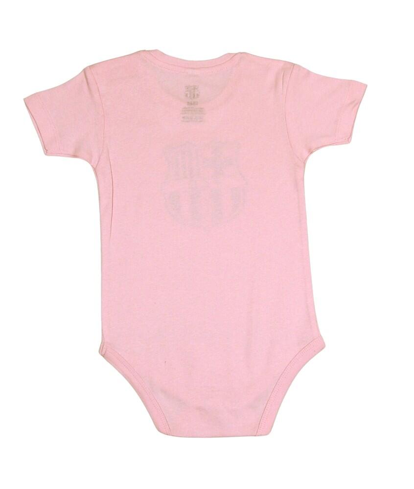 Body Rosa Oficial para Bebê do FC Barcelona 2/4