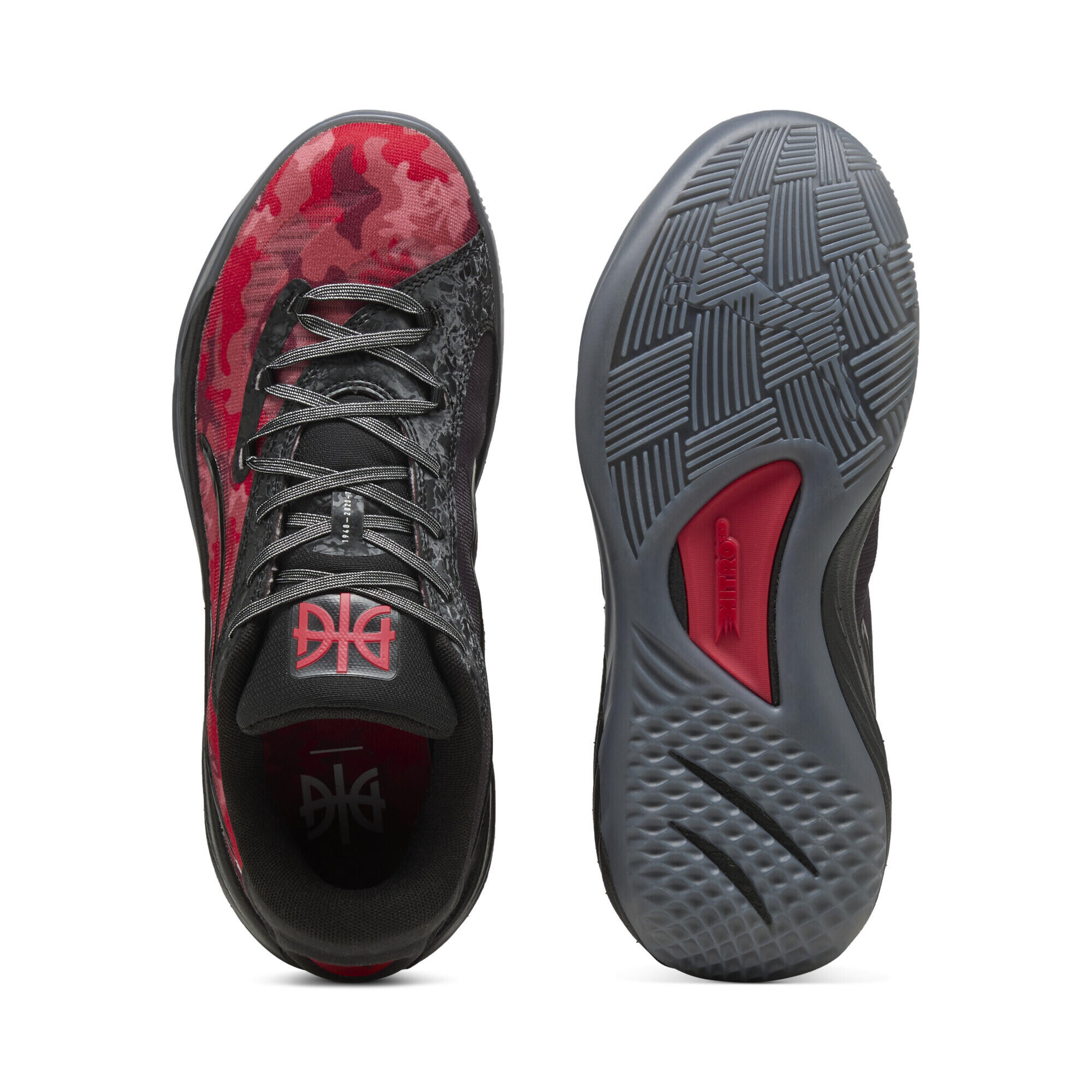 All-Pro NITRO™ DA Basketballschuhe Erwachsene PUMA For All Time Red 6/7