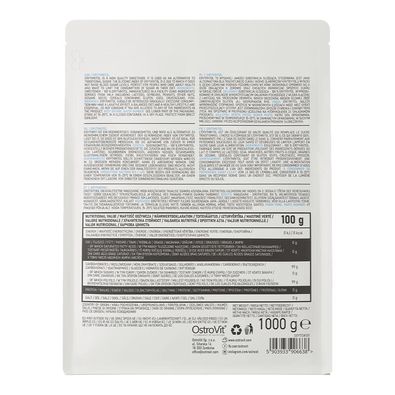 OstroVit Erytrytol 1000 g