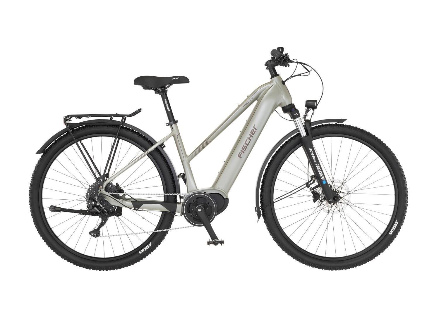 FISCHER BIKE FISCHER All Terrain E-Bike Terra 4.0i - grau, RH 45 cm, 29 Zoll, 630 Wh