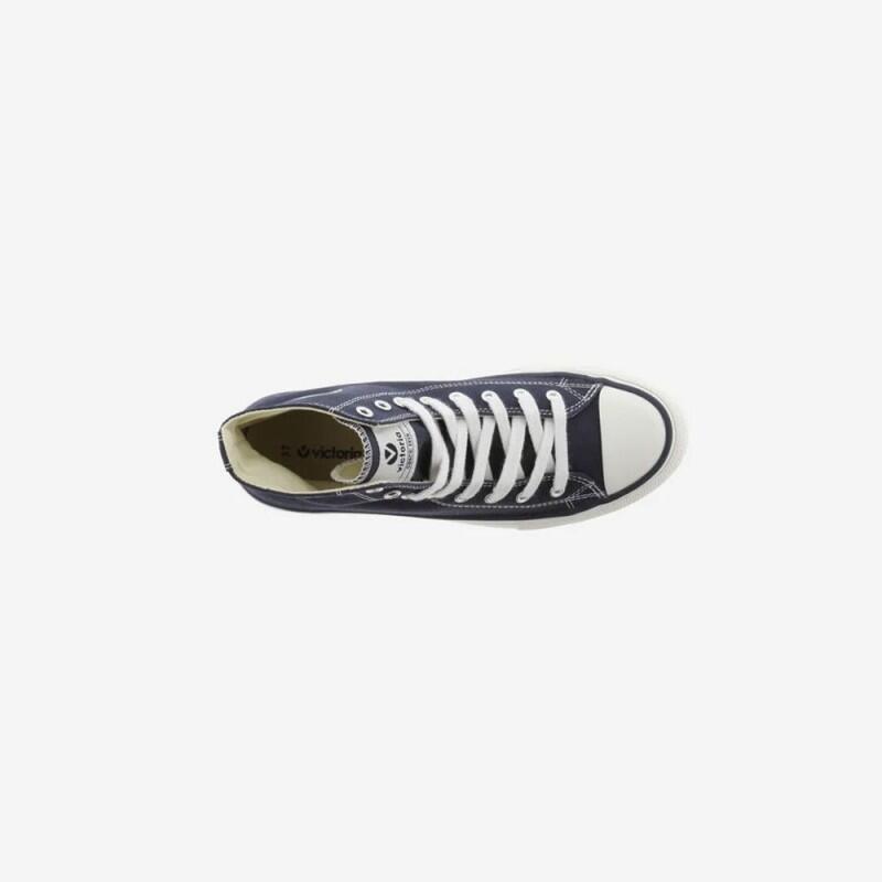 Zapatillas Lona Mujer Victoria  Azul 3/5
