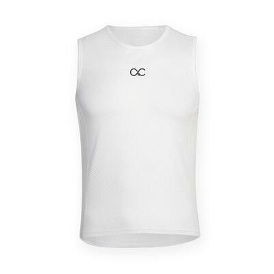 Base layer zweetshirt ondershirt fietsshirt heren mouwloos