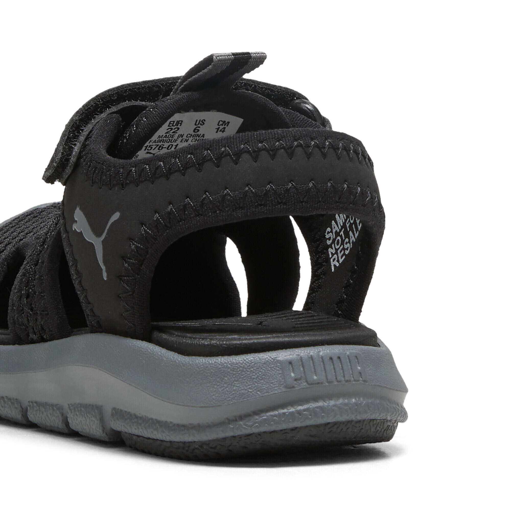 Fun Racer Mesh Sandalen Klein Kinder PUMA Black Cool Dark Gray 4/7