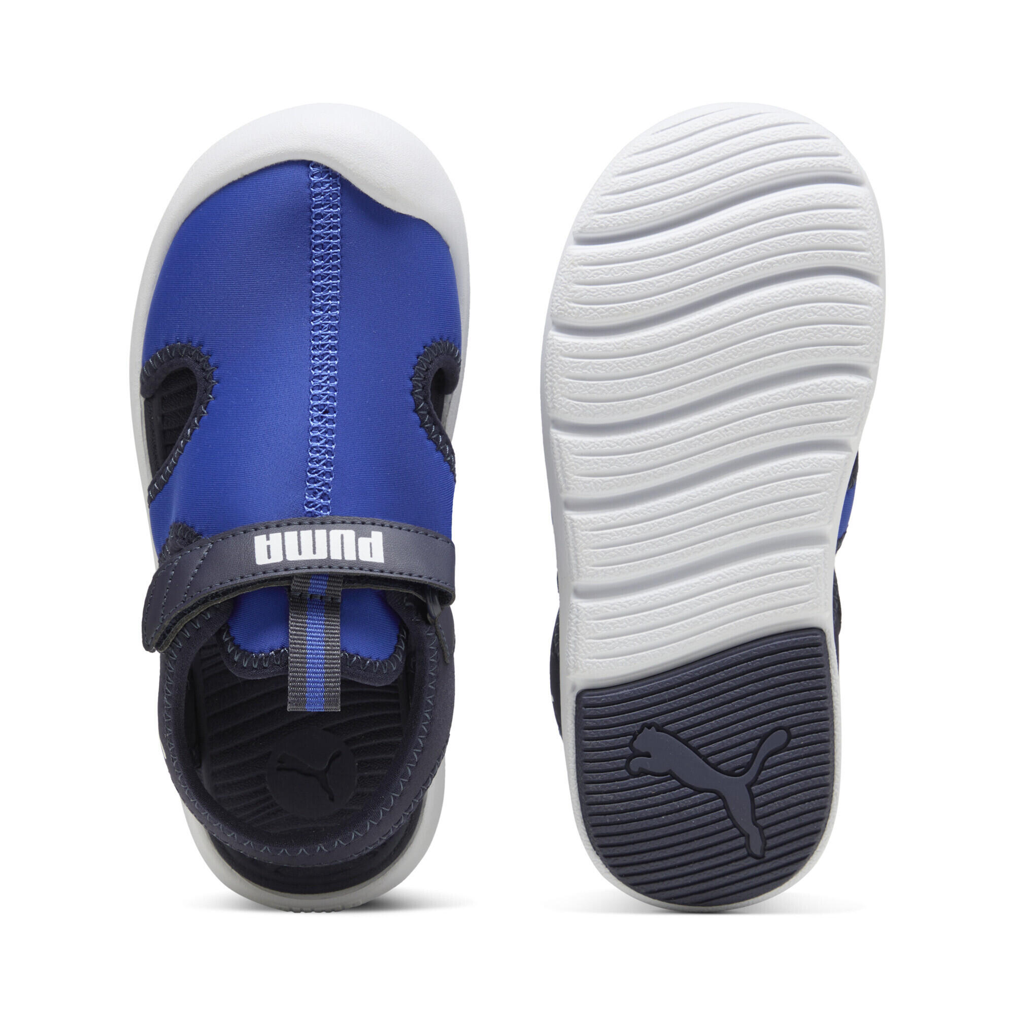 Sandales Fun Racer Enfant PUMA Vivid Blue White New Navy 4/7