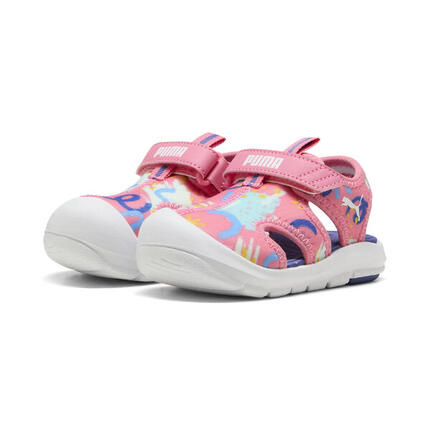 Fun Racer Sandalen Kinder PUMA Magic Rose Blue Crystal Pink