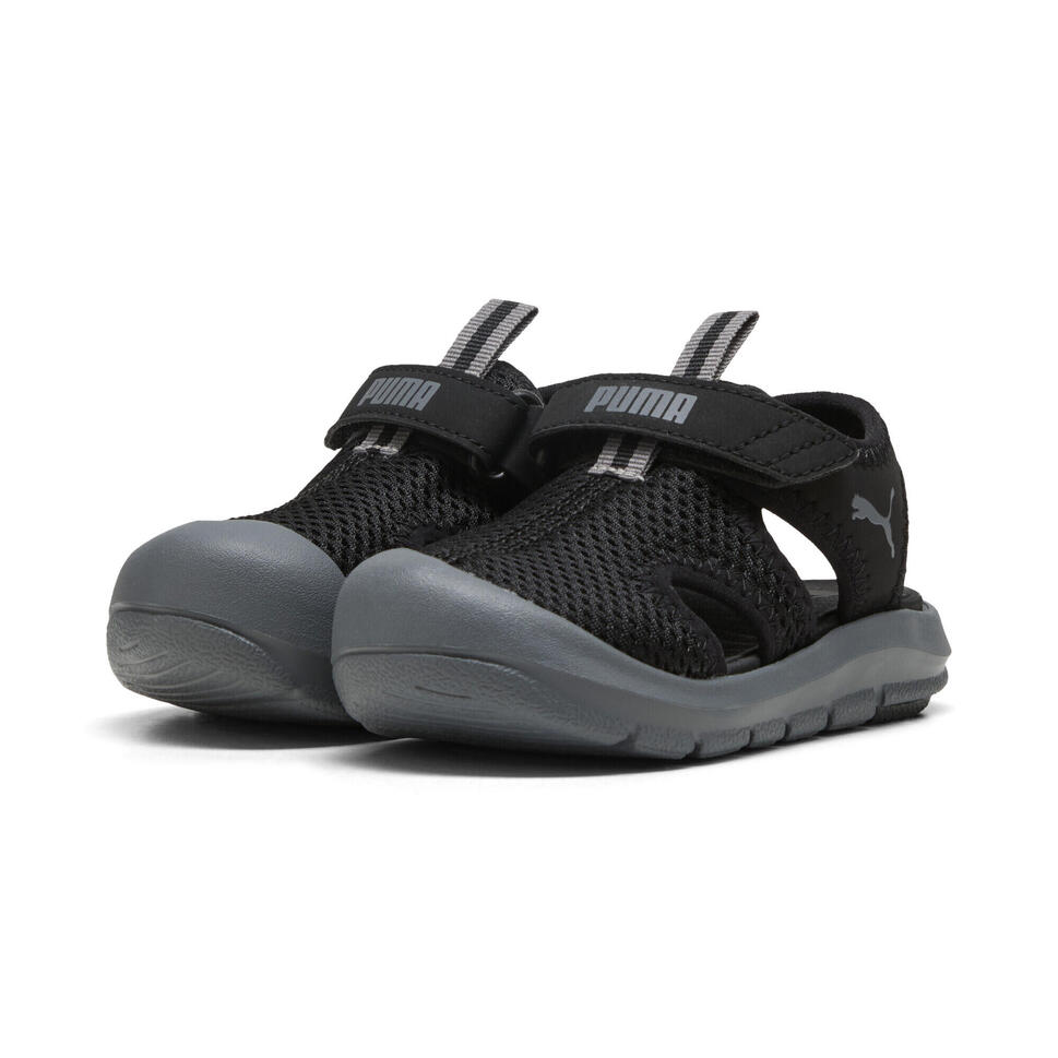 Sandały dla małych dzieci Fun Racer PUMA Black Cool Dark Gray