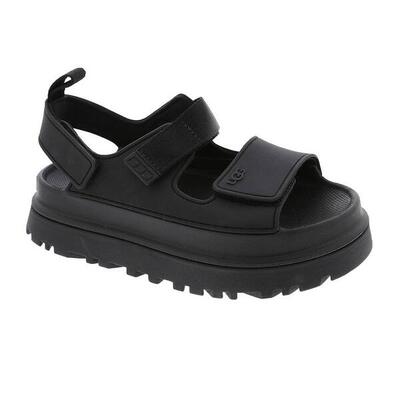 Platte sandalen dames ugg zwart
