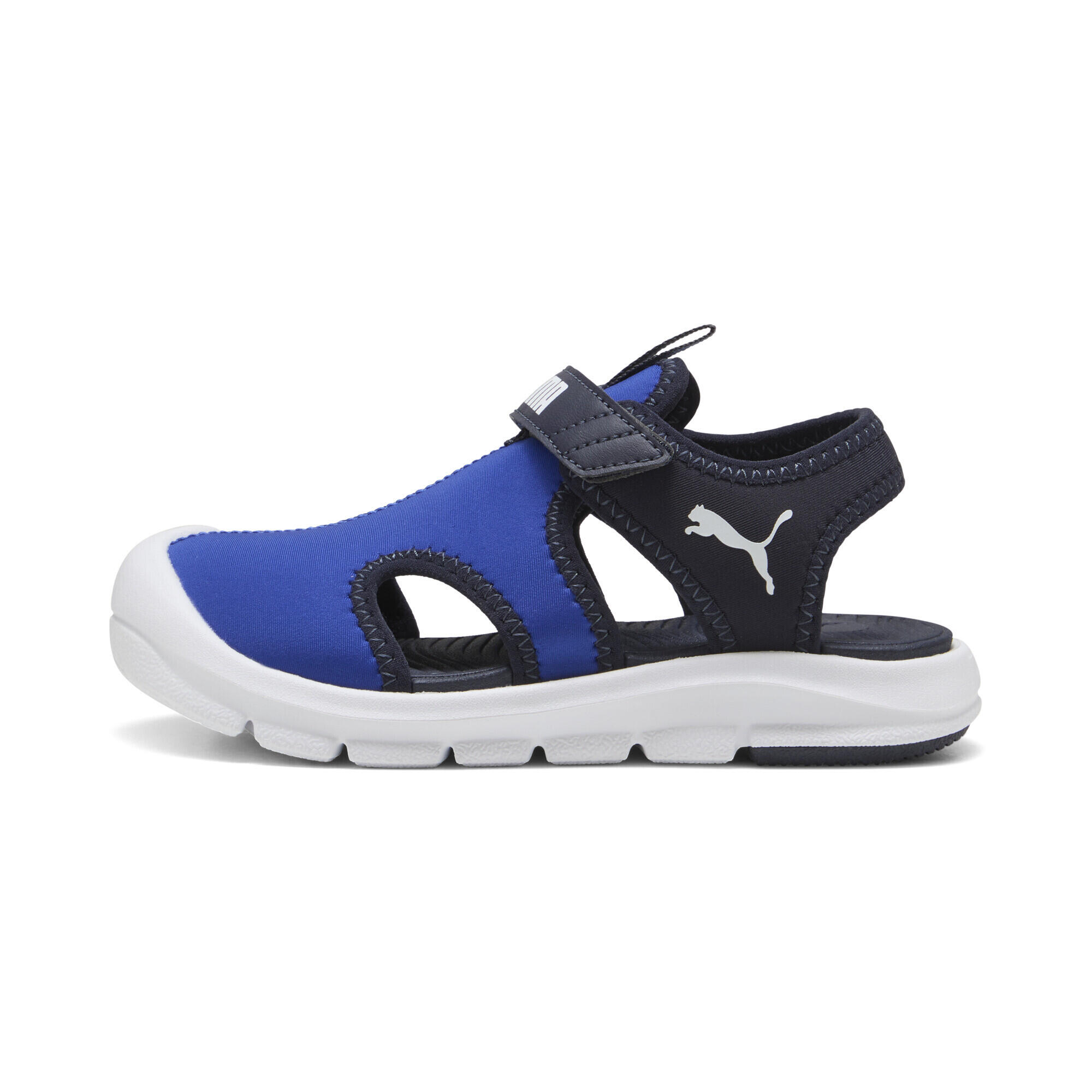 Sandales Fun Racer Enfant PUMA Vivid Blue White New Navy 3/7
