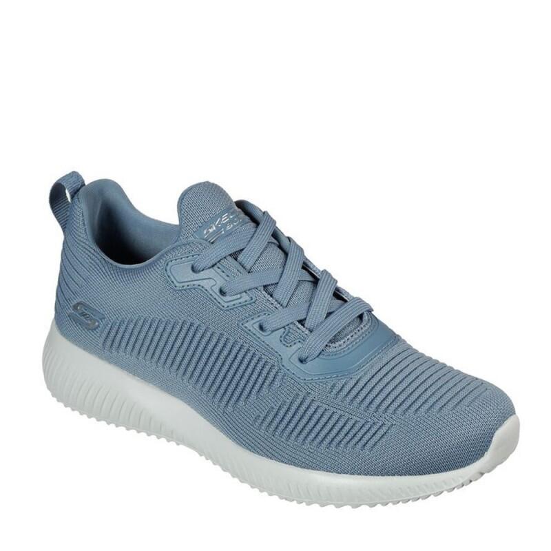 Skechers - Chaussures Universel Femmes Skechers Bobs Squadtough Talk - Chaussures De Sport - Bleu - Decathlon