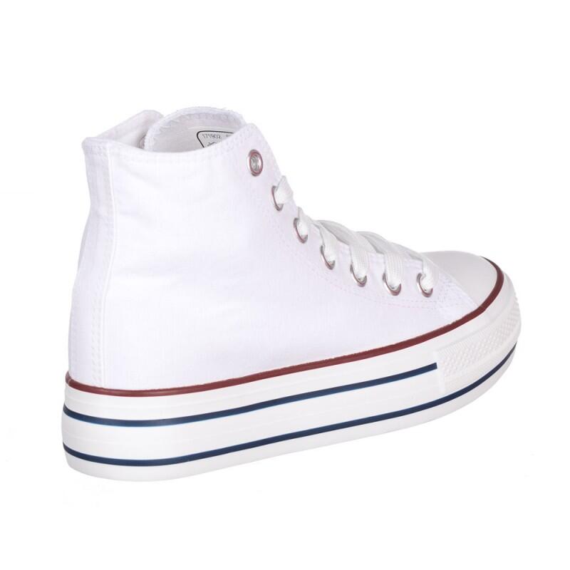 Zapatillas Lona Mujer Refresh  Blanco 4/5