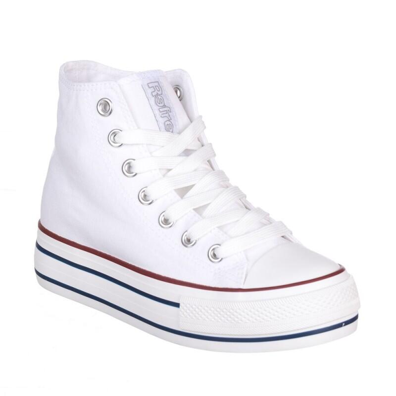 Zapatillas Lona Mujer Refresh  Blanco 2/5