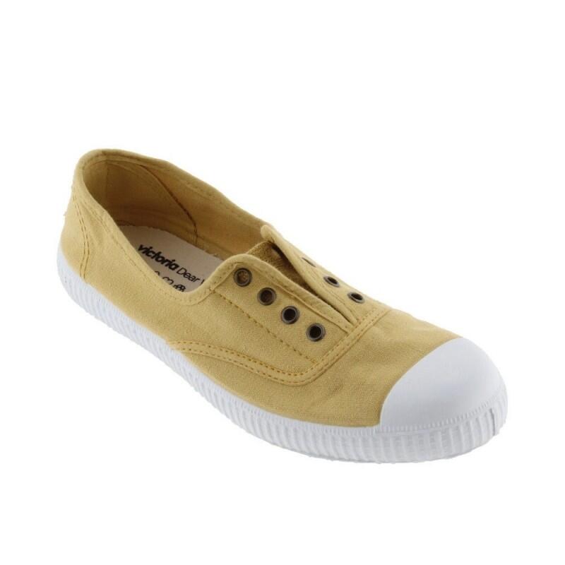 1915 Inglesa Drec Womens Low Top Slip On Canvas Pumps 2/5