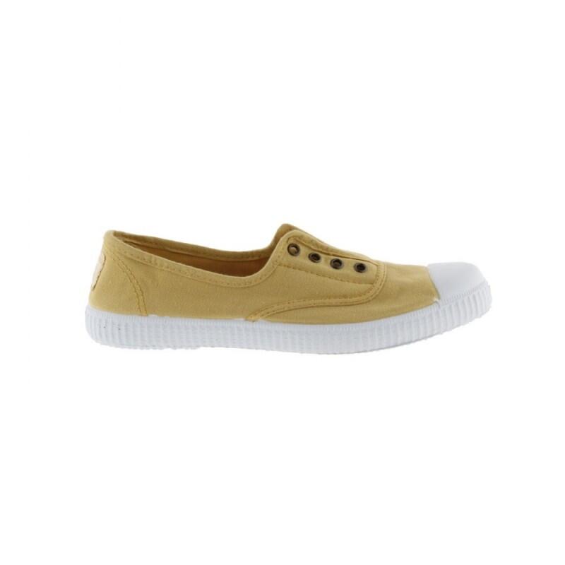 1915 Inglesa Drec Womens Low Top Slip On Canvas Pumps 1/5