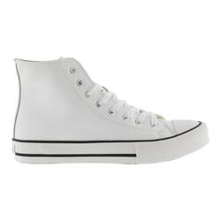 Baskets montantes en similicuir femme Victoria Tribu