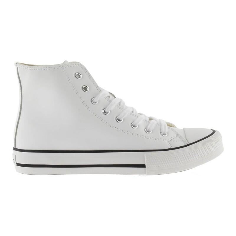 Victoria - Baskets Montantes En Similicuir Femme Victoria Tribu - Chaussons - Blanc - 39 - Decathlon