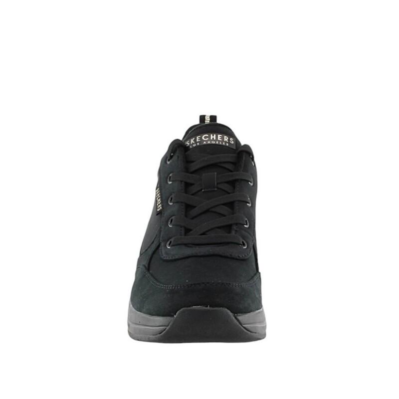 Zapatillas Mujer Skechers Pretty N Plush Negro 3/4