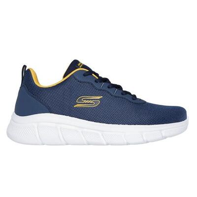 Sportschoenen mannelijk skechers bobs sport b flex - icy edge marineblauw