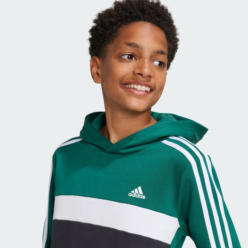 Bluza z kapturem Tiberio 3-Stripes Colorblock Fleece Kids