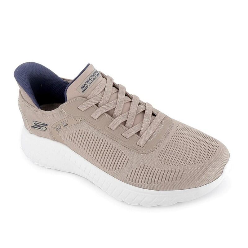 Zapatillas Hombre Skechers Bobs Sport Squad Chaos Marrón 6/6
