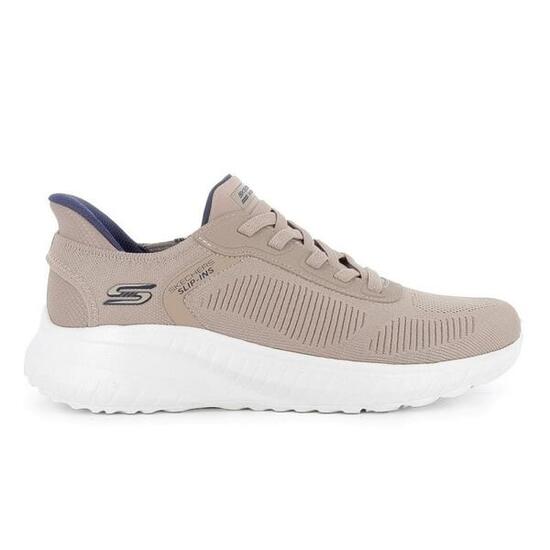 Zapatillas Hombre Skechers Bobs Sport Squad Chaos Marrón