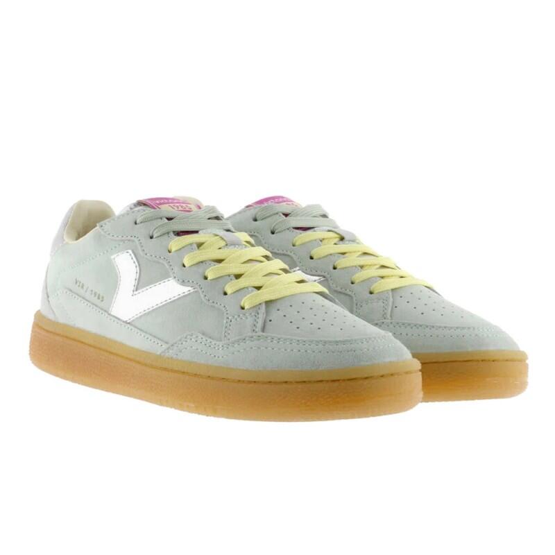 Zapatillas Femme Victoria Smash - Suede Color Vert 3/6
