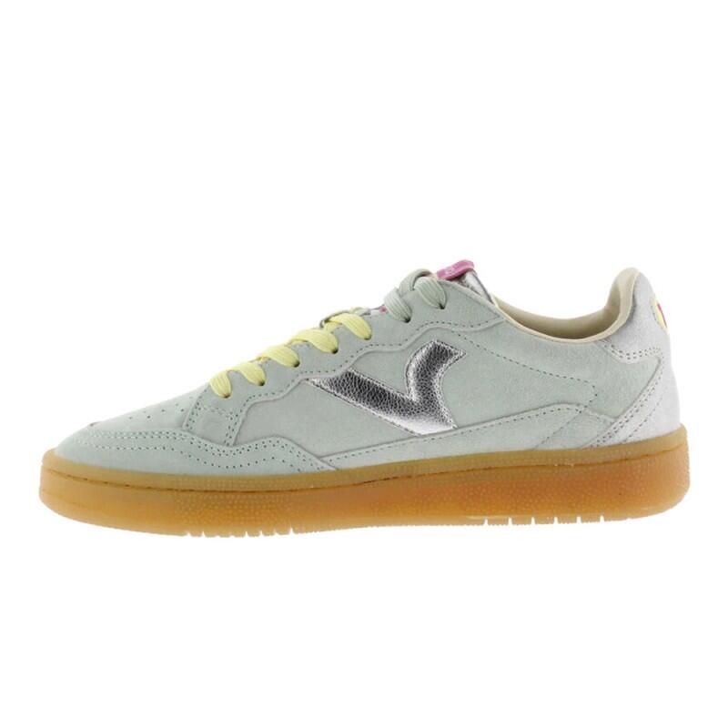 Zapatillas Femme Victoria Smash - Suede Color Vert 4/6