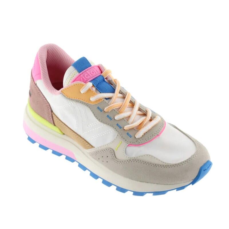 Zapatillas Mujer Victoria Luna Nylon Serraje Blanco VICTORIA