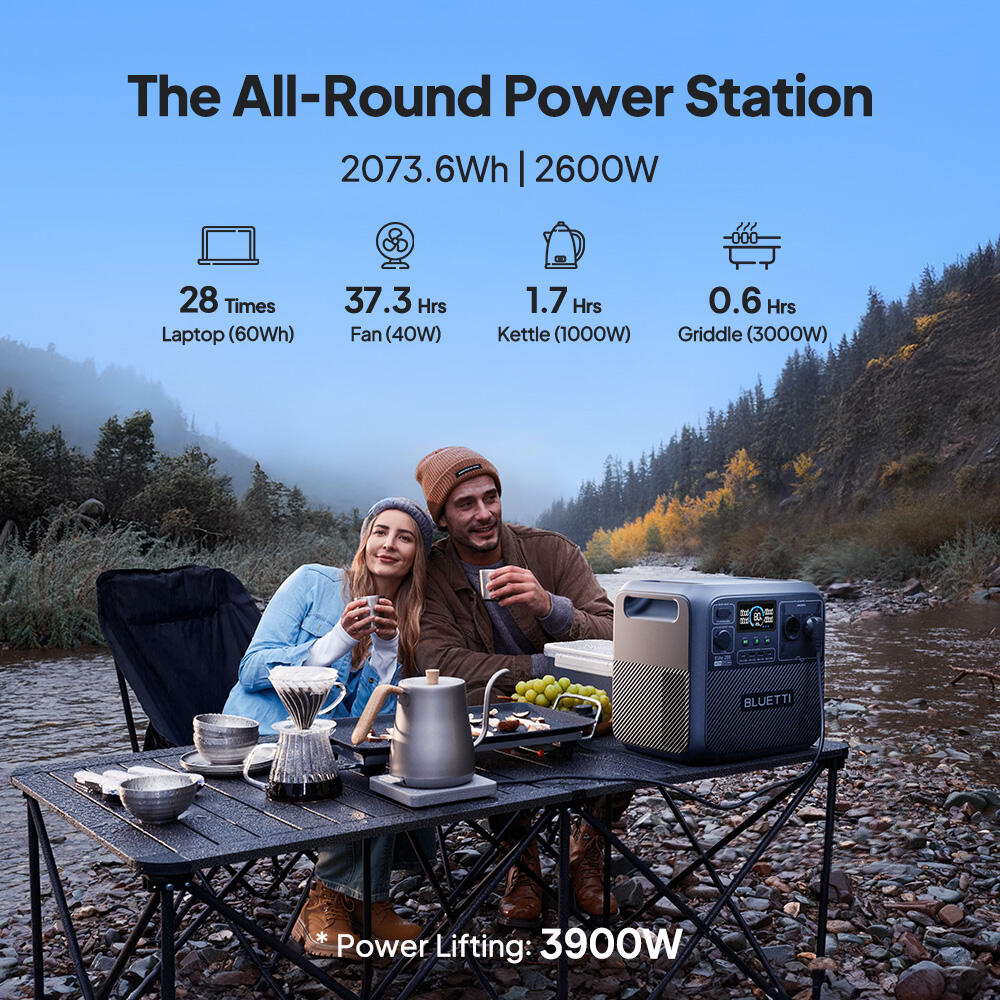BLUETI Elite 200 V2 2600W, Stazione di alimentazione portatile + Charger 1 6/7