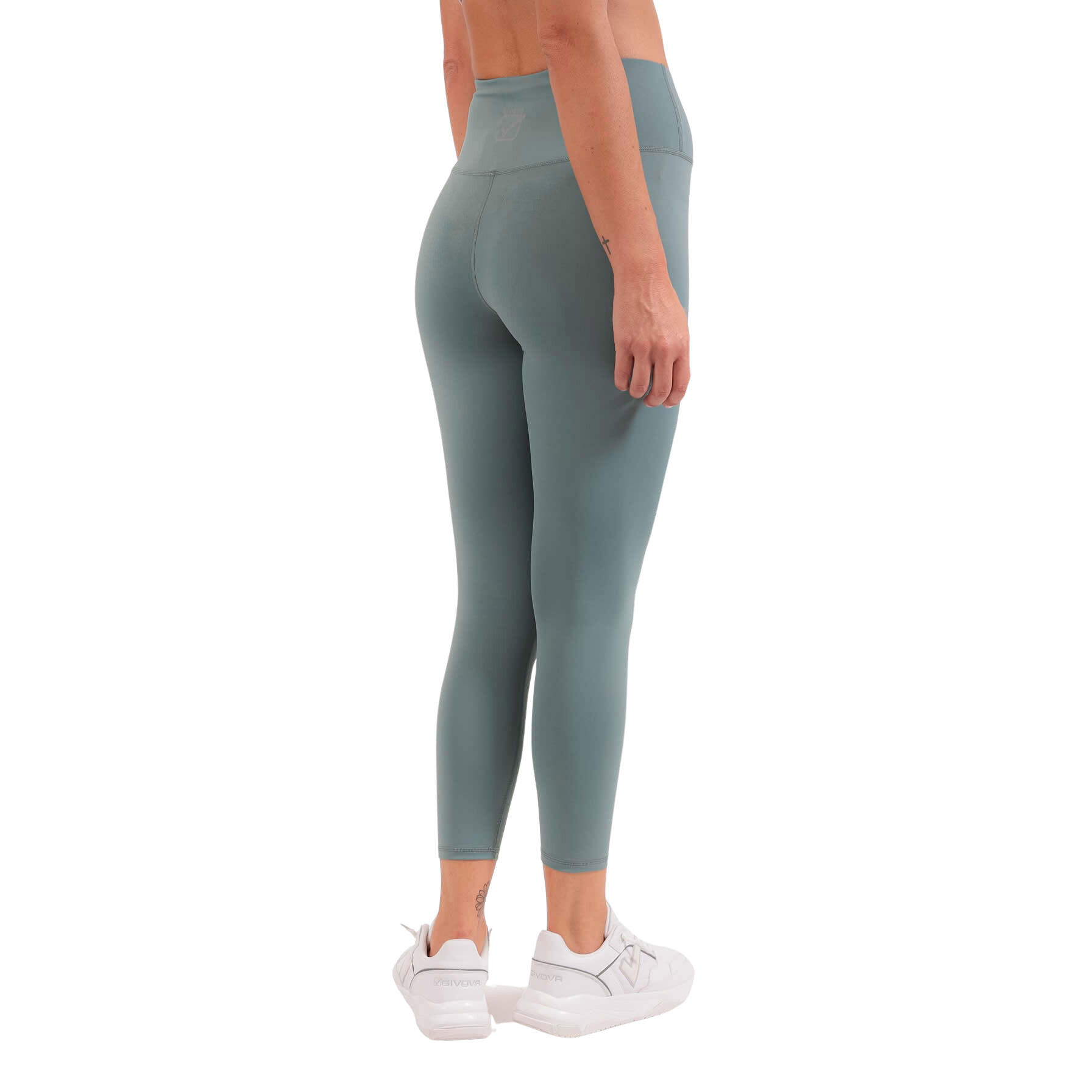 Leggings givova verde petrolio 2/4