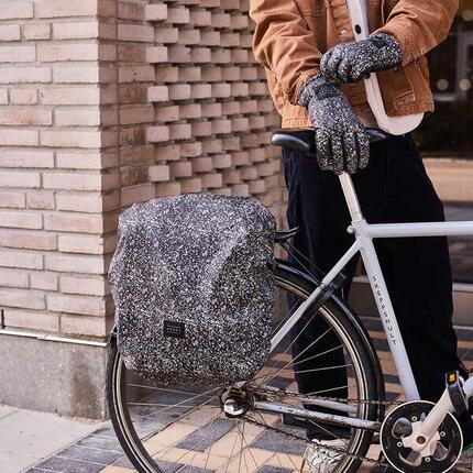 Weathergoods Suède reflétant des gants luna dot m