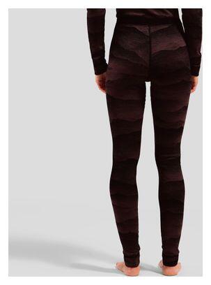 Getry termoaktywne damskie Odlo Merino Ridgelines BL Bottom Long