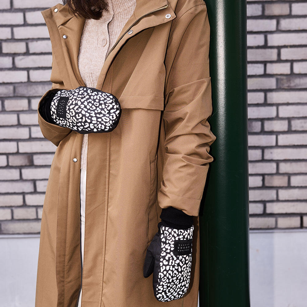 Weathergoods Mitaines Réfléchissantes Luna - Léopard - M/L 2/3
