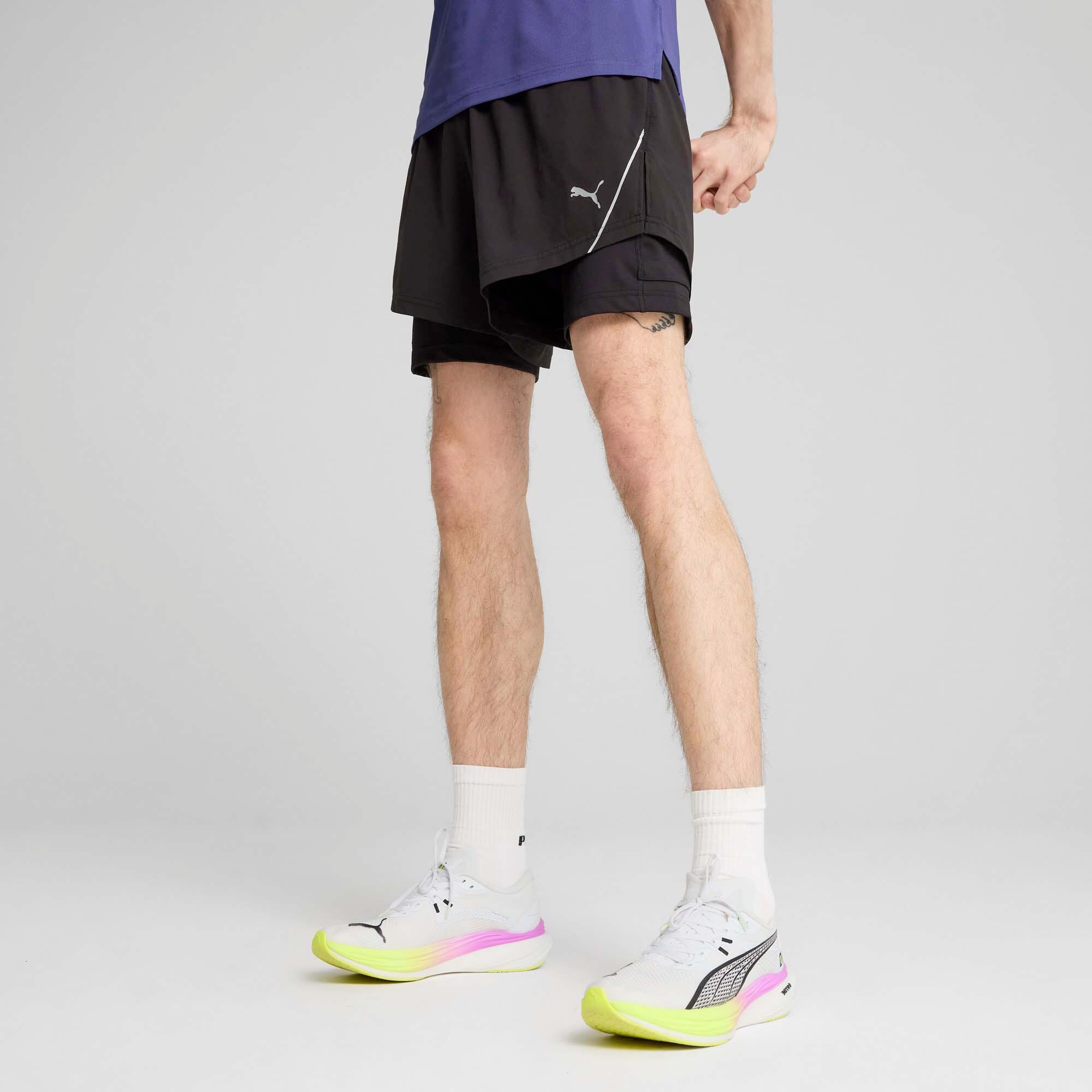 Spodenki Puma M Run Ultraweave 2W1 5? Dorosłych 3/7
