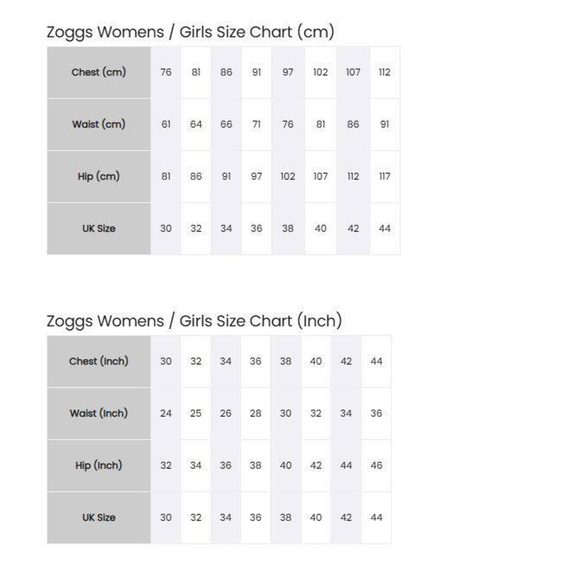 Maillot de bain dos nu Zoggs Shimmer - Taille 38