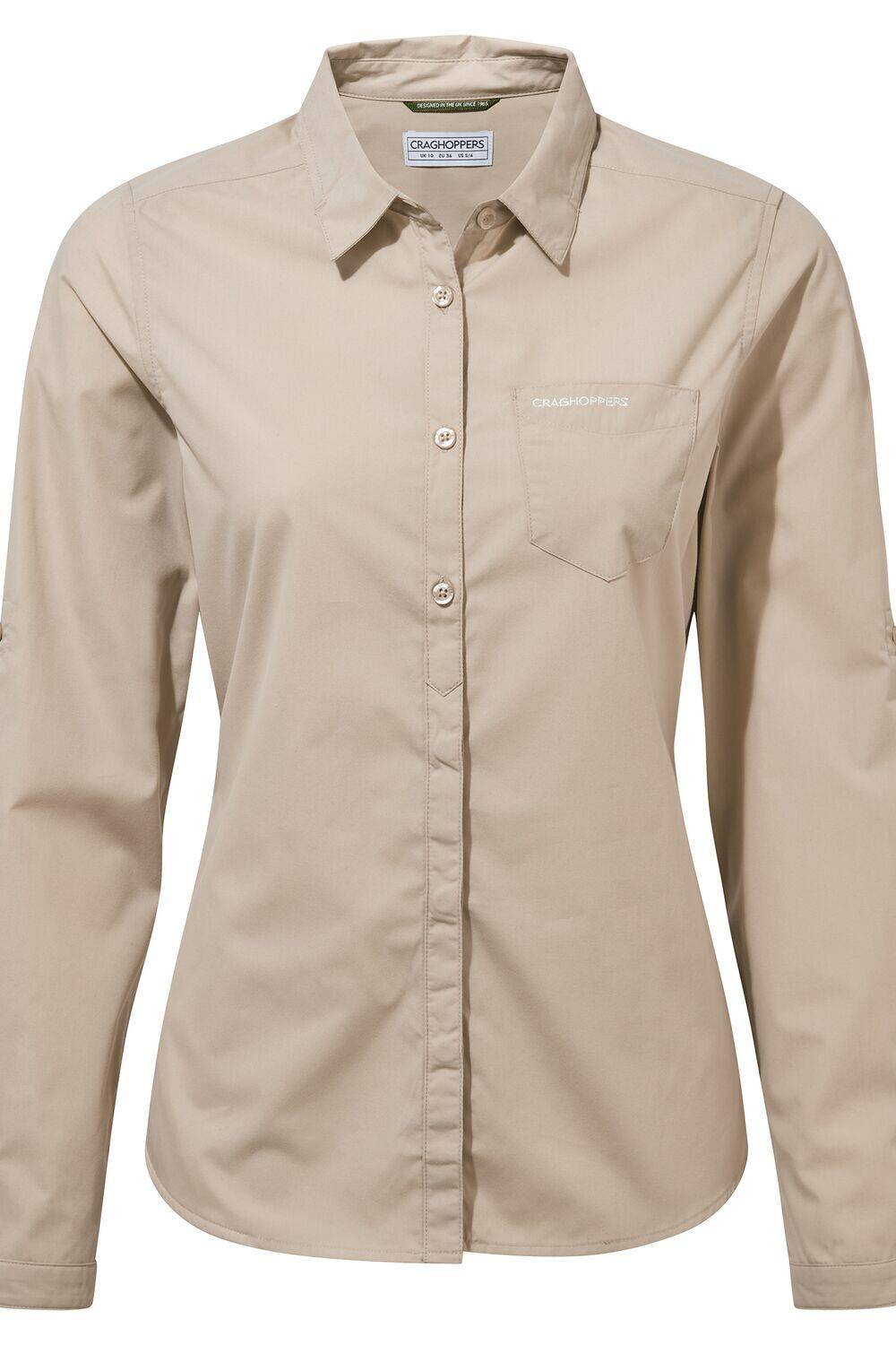 CRAGHOPPERS T-shirt Lange Mouwen Dames Kiwi Ii Voor Hiking