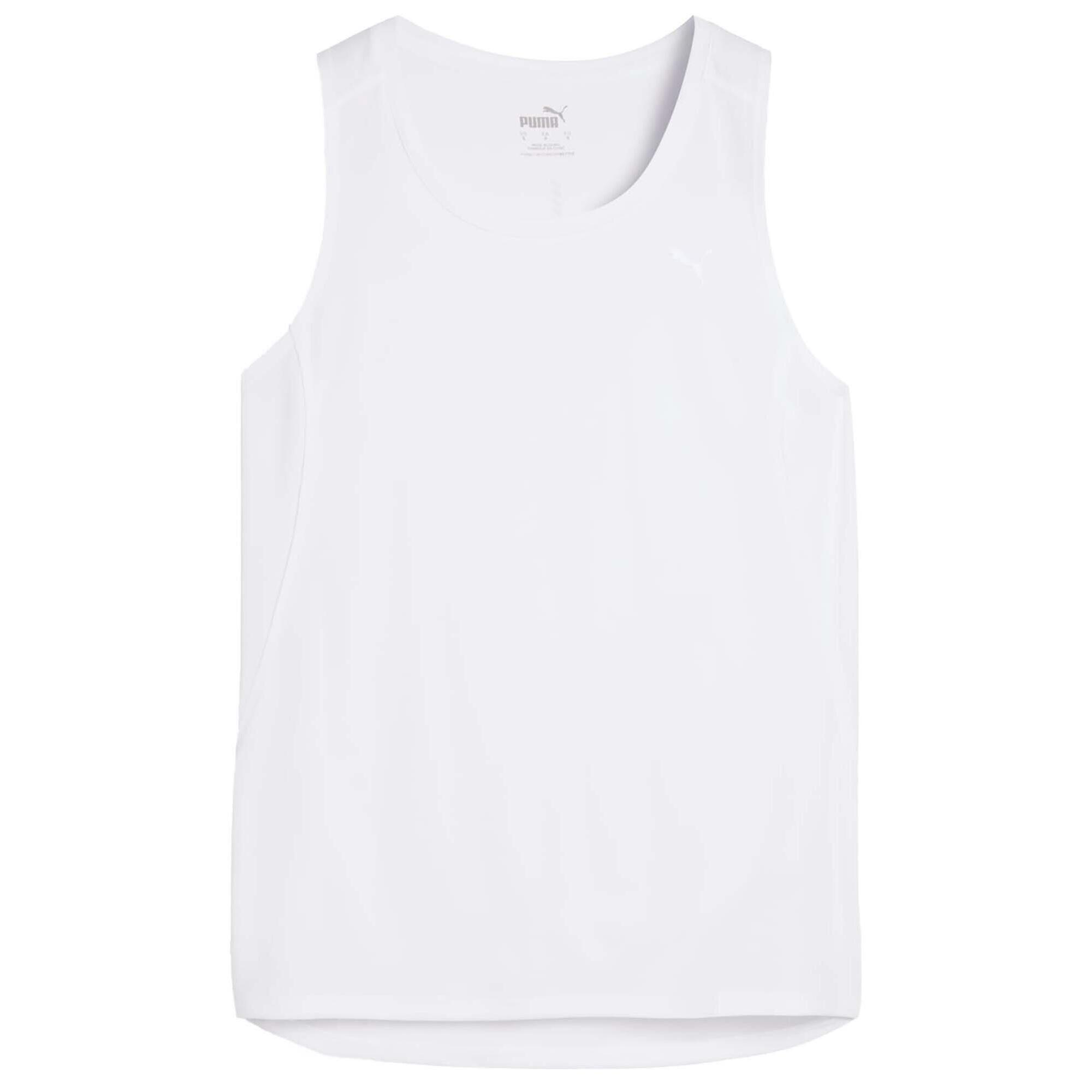 Puma - Débardeur Puma W Run Velocity (poly) Femme - Débardeur - Blanc - 38 S - Decathlon