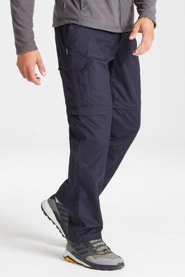 Broek wandelen heren waterafstotend gerecycled materiaal