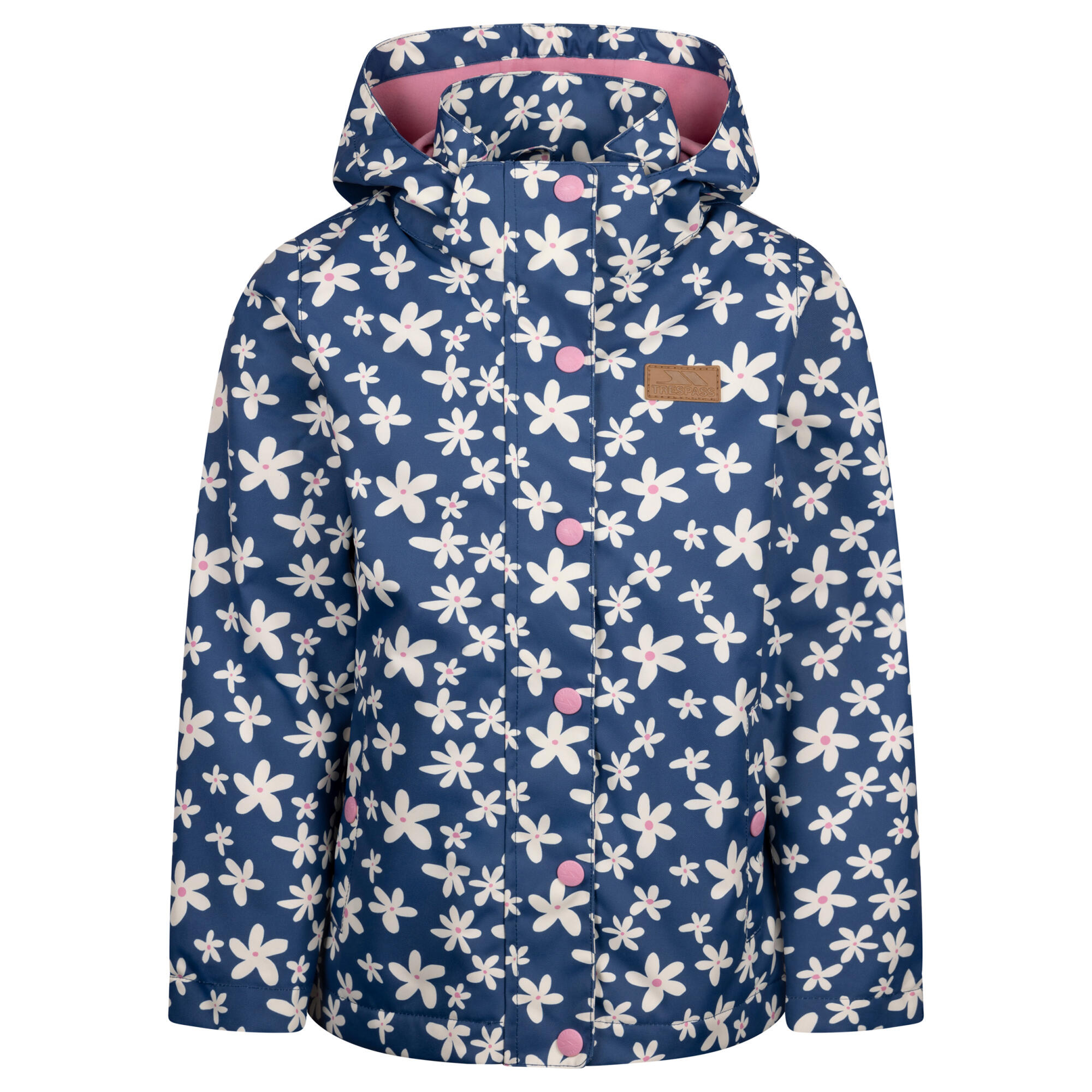 Trespass - Veste Imperméable Drippy Enfant (ton Bleu) - Veste - Bleu - 7-8 Ans - Decathlon