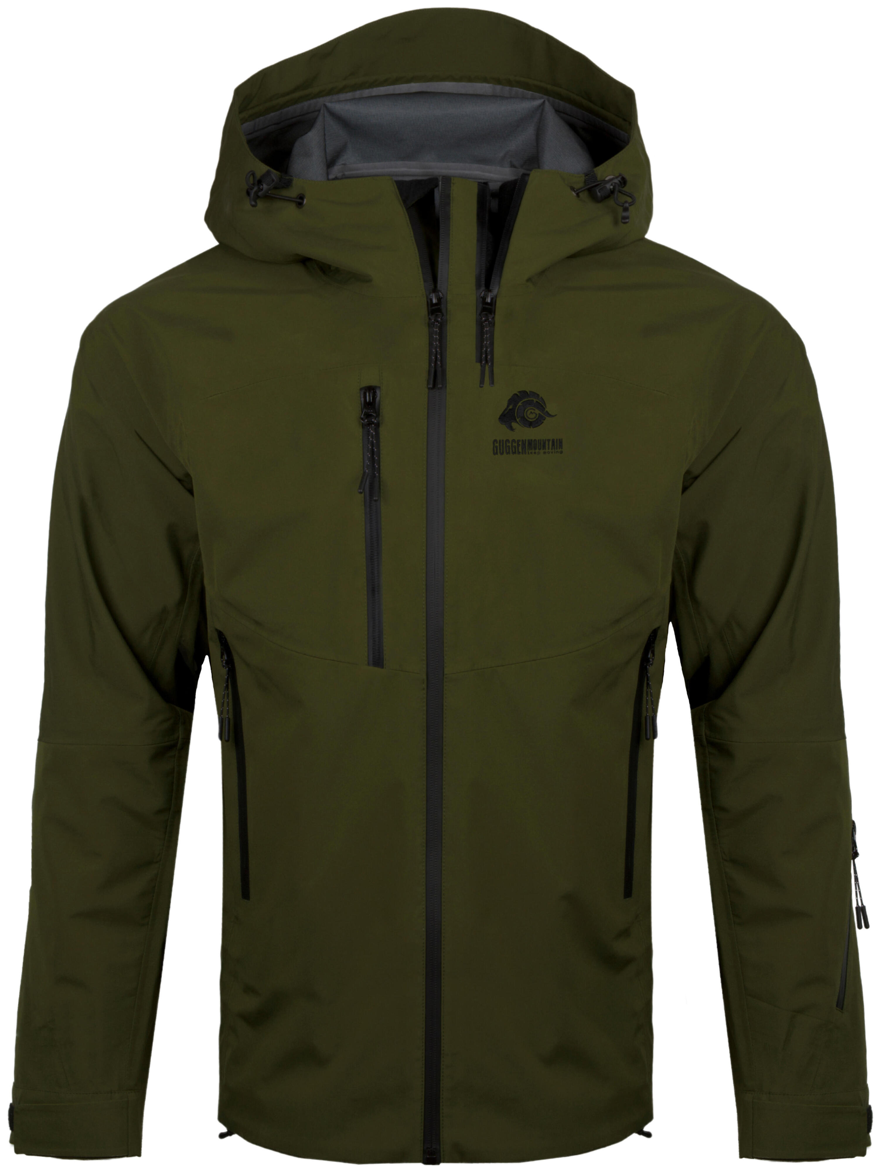 GUGGEN MOUNTAIN Damen Allwetter Jacke HD09 3-Lagen Hardshell Wasserdicht Wanderjacke Outdoor