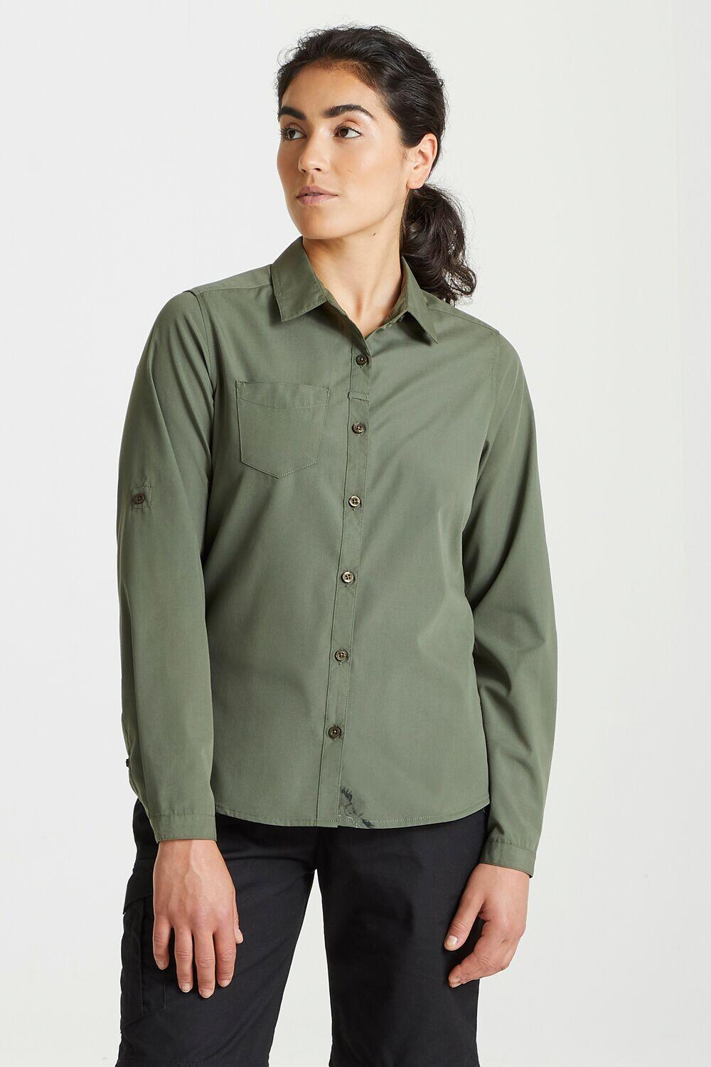 CRAGHOPPERS Womens Expert Kiwi Long Sleeved Shirt