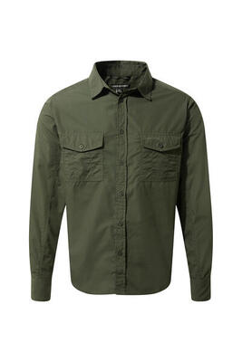 T-shirt met lange mouwen hiking heren
