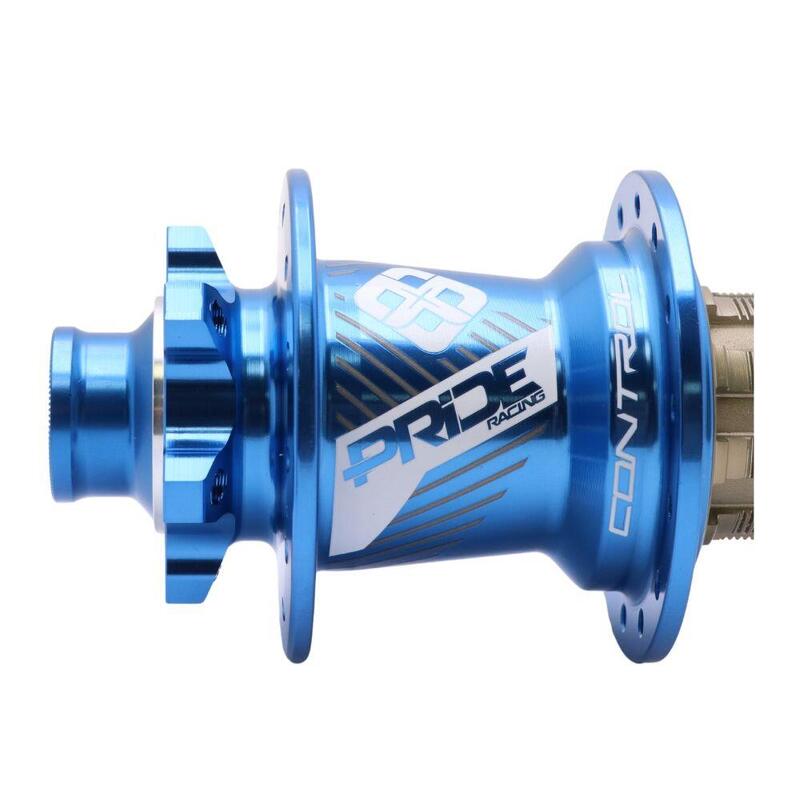 Moyeux Pride Control V2 Exp 15mm - 28H - Bleu