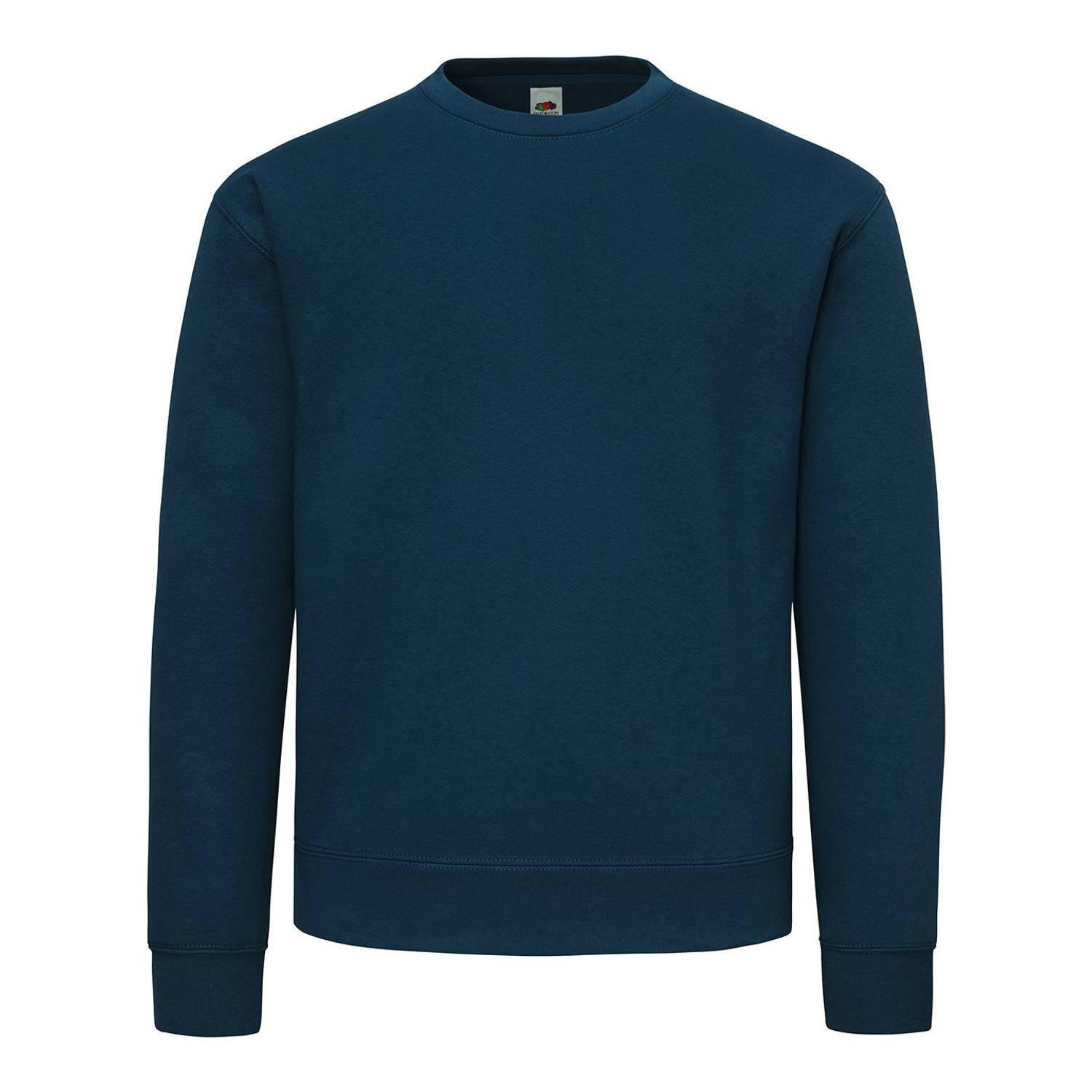 FRUIT OF THE LOOM Unisex Adult Supercotton Sweatshirt (Mountain Blue)