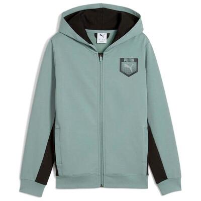 Felpa Puma Active Sports Graphic Hoodie Full-Zip Tr B Junior