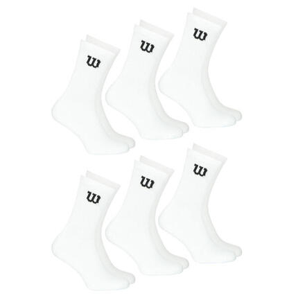 Lot de 6 paires de chaussettes hautes homme Sport