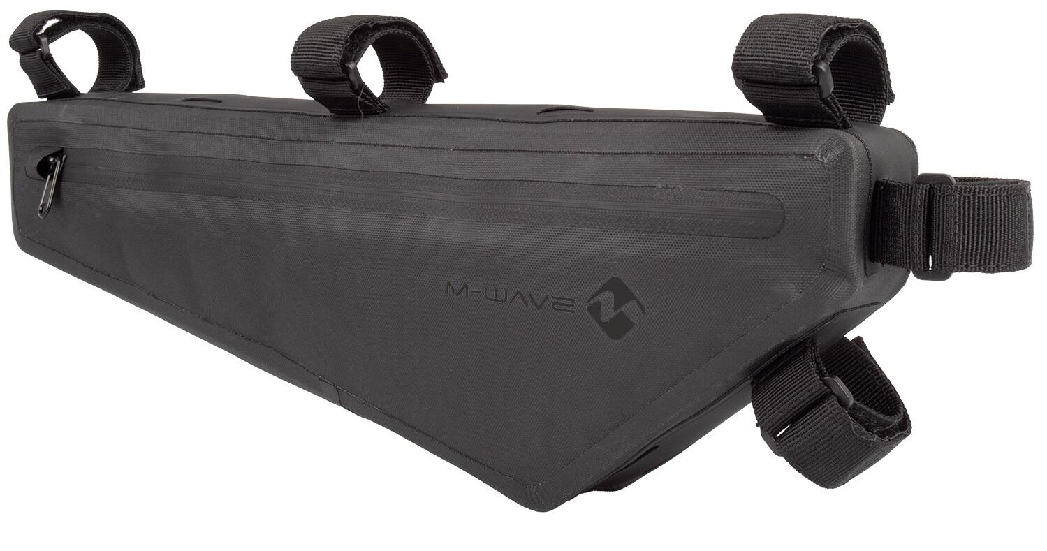 M-WAVE M-Wave Rough Ride II Frametas 2,1L - Zwart voor Fietsen