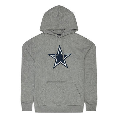New Era Herren Hoodie NFL Dallas Cowboys Logo grau M