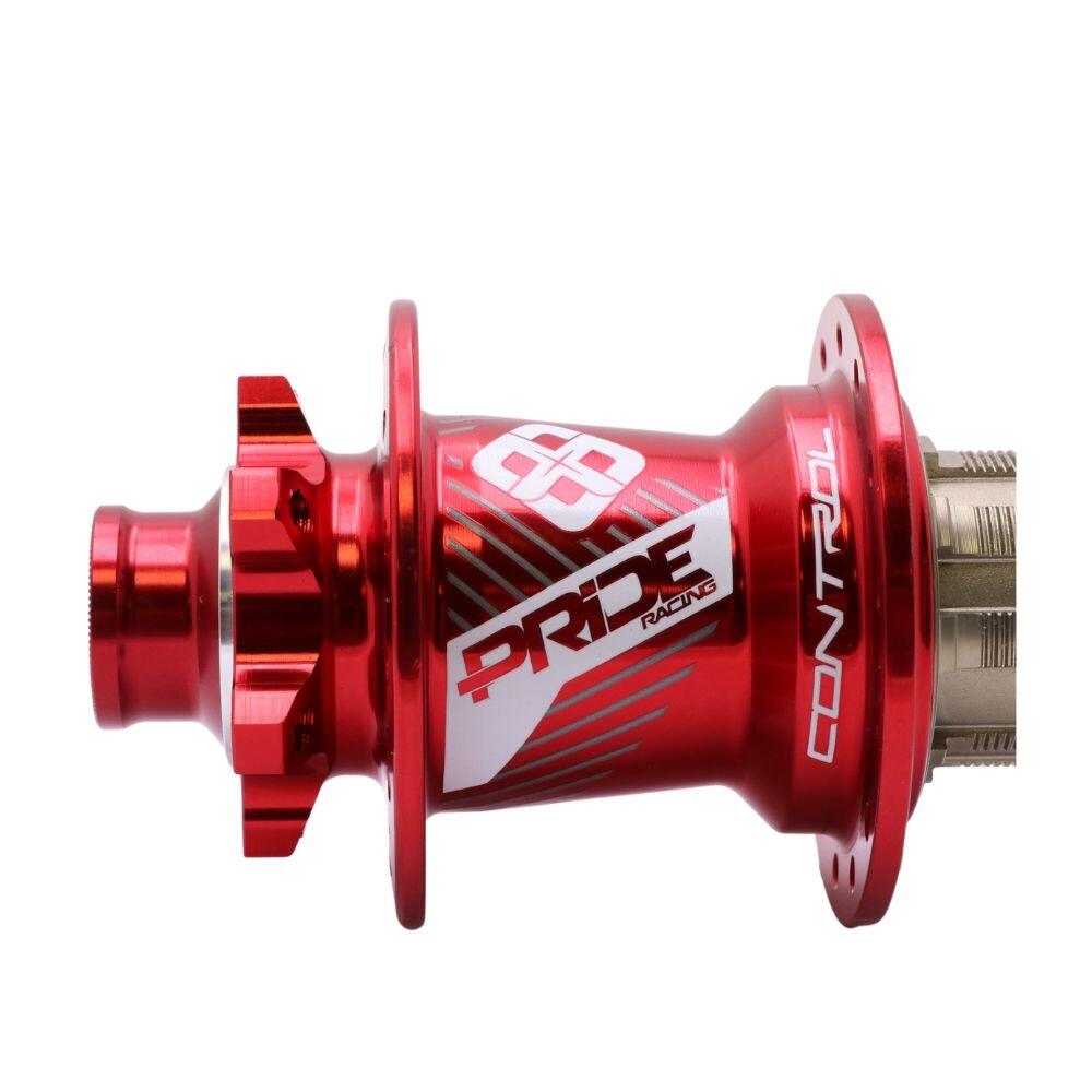 Moyeu Pride Control V2 Exp 15mm - 28H - Vermelho 3/5