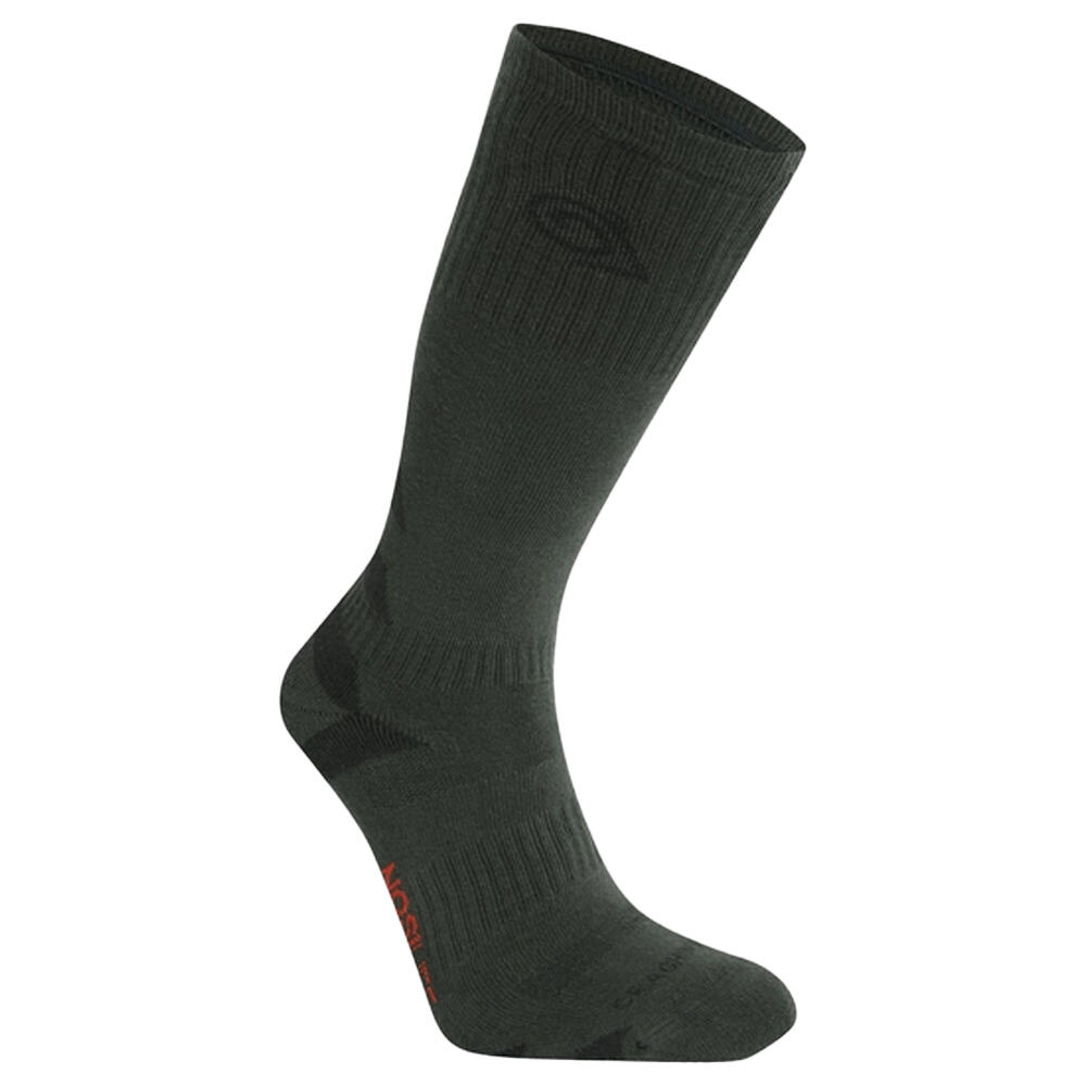 Unisex Adult Adventure Insect Repellent Boot Socks (Black Pepper/Black)